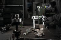 Съёмник двухзахватный универсальный VARIO с пружинной страховкой захватов, ширина захвата до 250 мм, глубина 200 мм, KUKKO 120-3 — фото 4