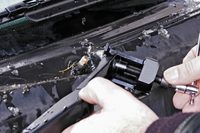 Съёмник поводка стеклоочистителя, зев 23,5 мм, высота 65 мм, KUKKO 142-2 — фото 2