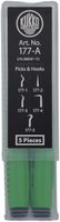Набор крючков и шил Swiss Grip, 5 шт., KUKKO 177-A
