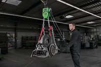 Зажим винтовой с крюком для W-3180, KUKKO W-3180/SP