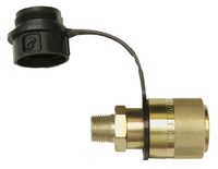 Ниппель быстроразъёмного соединения гидравлики, 3/8" NPT, KUKKO YCH-604